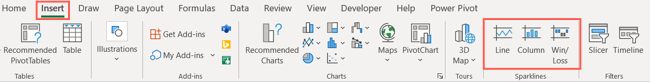 Mini Çizgi Excel Kullanışlı Özellikler Ekleme