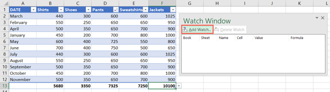 Watch Excel'in kullanışlı özelliklerini ekleyin