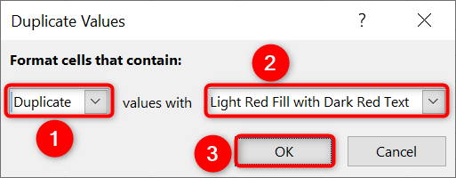 3 yinelenen biçimlendirmeyi özelleştirin