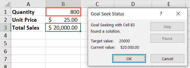 Satış Arama Sonuçları Excel Hedef Arama