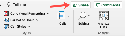 Excel Mac'i Paylaşın MS Dosyaları PDF Gönderin