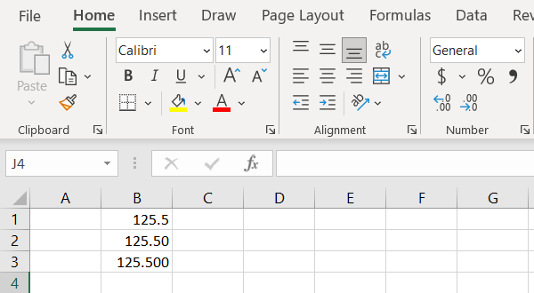 Ondalık Basamak Örnekleri Excel Ondalık Sayıları Değiştir
