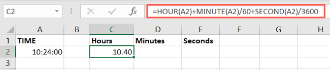 Zaman Fonksiyon Saat Excel Dönüştür Zaman Ondalık