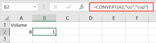 Ons Bardak Excel Dönüştürme İşlevi