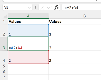 excel çözüm döngüsel başvuru örneği