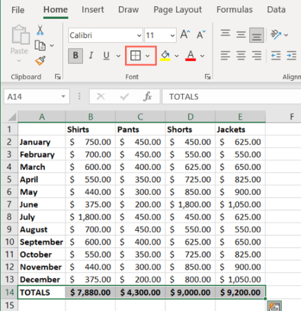 Ana Sayfa Kenarlıklar Excel Noktalı Çizgileri Kaldır