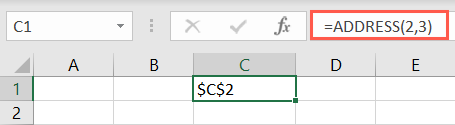 Adres Fonksiyon Excel Fonksiyonları Az Bilinen