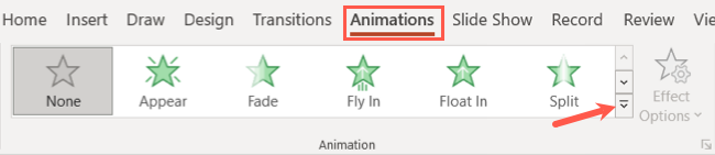 Animasyonlar Ok PowerPoint Animasyon Özellikleri