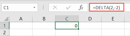 Az Bilinen Delta Numarası Excel İşlevleri