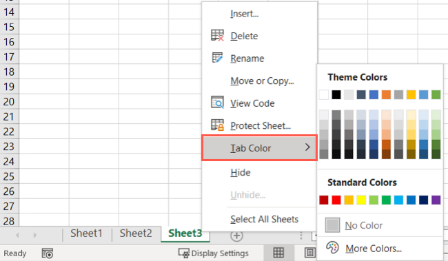 Renkli Sayfa Excel Başlangıç Temelleri