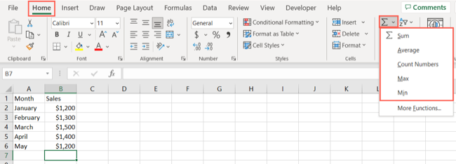 Toplam Hesaplamaları Excel Başlangıç Temelleri