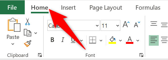 2 excel giriş sekmesi 2