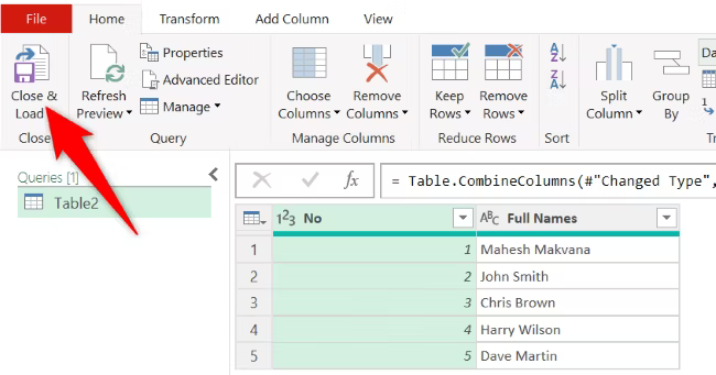 13 excel güç sorgusunu uygula