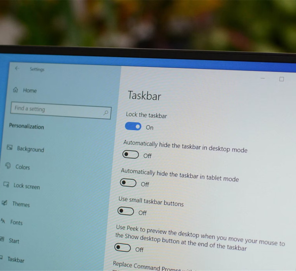 Windows 10'da Görev Çubuğunu Gizleme